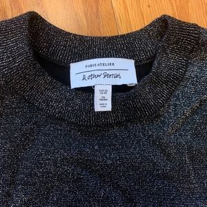 & Other Stories XS Black Sparkly Sweater, like new
